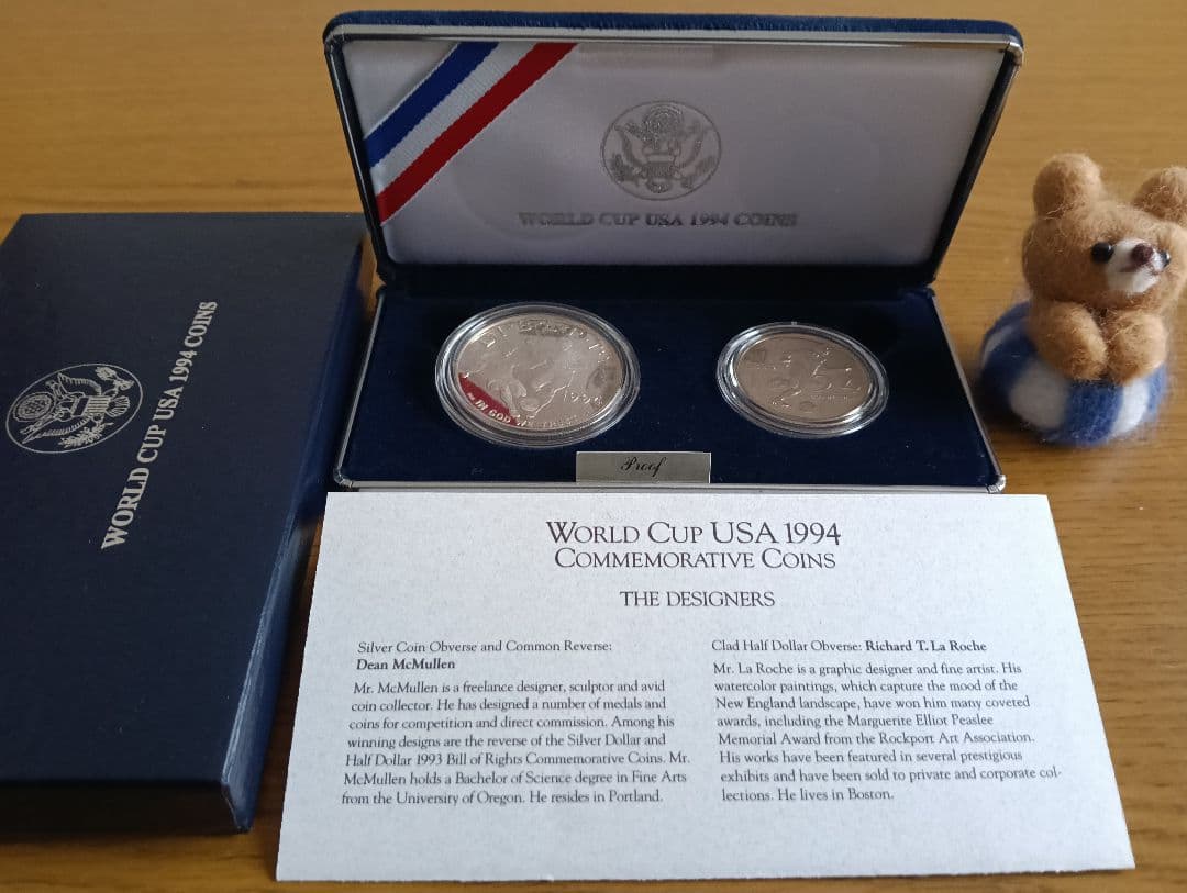 ☆掘り出し物！☆ FIFAワールドカップ記念（1994年）プルーフセット