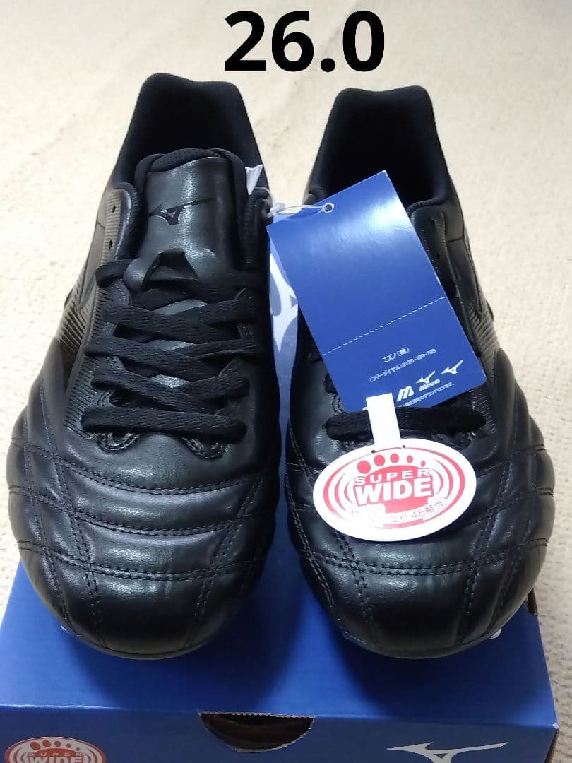 ラグビースパイク／26.0／黒×黒／R1GA200100／新品・未使用品