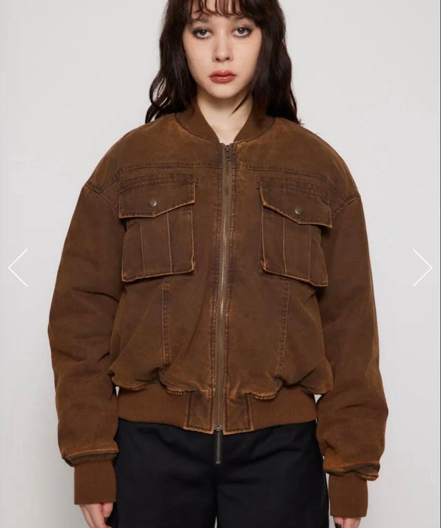 lagua gem COTTON POCKET ブルゾン