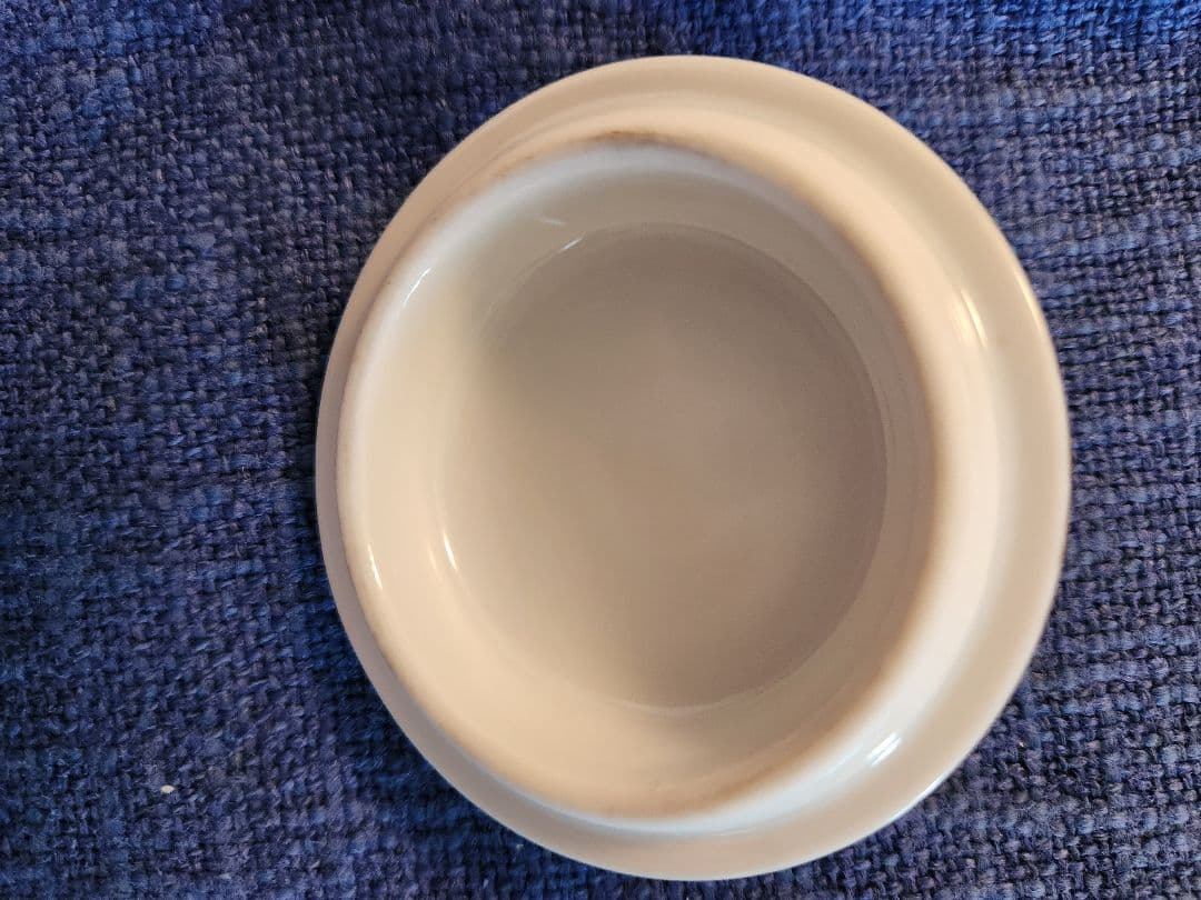 リチャード.ジノリ　イタリア　小物入れセット　磁器　風景画　薔薇