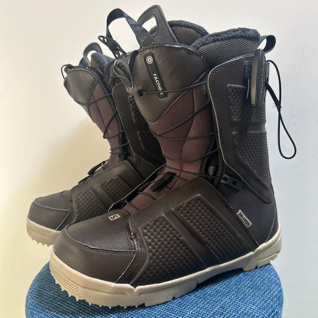 超美品SALOMON FACTION サロモン　スノーボードブーツ