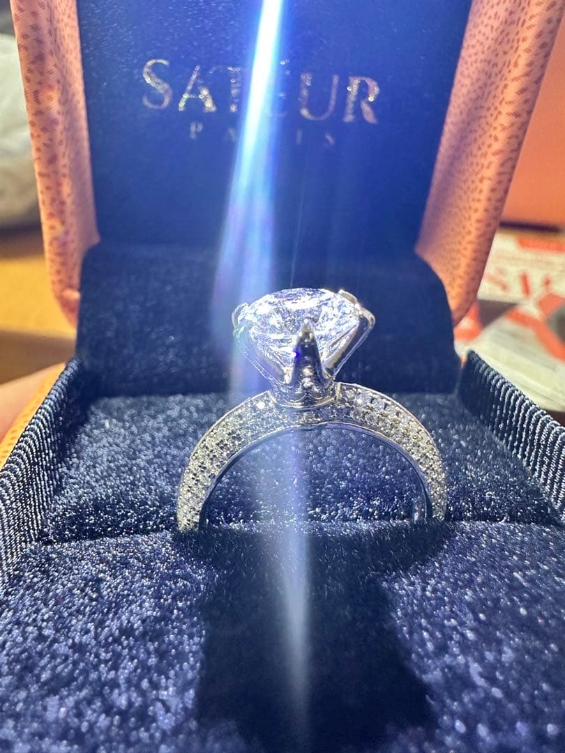き*ん様 【定価15万円】SATEUR 最高級リング 1000ドル購入証明有 (