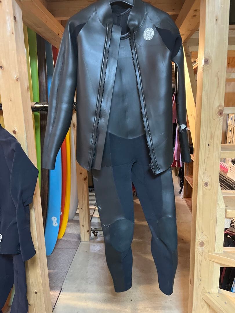 KINGO VON MINGOロングジョン タッパー　上下セット ブラック