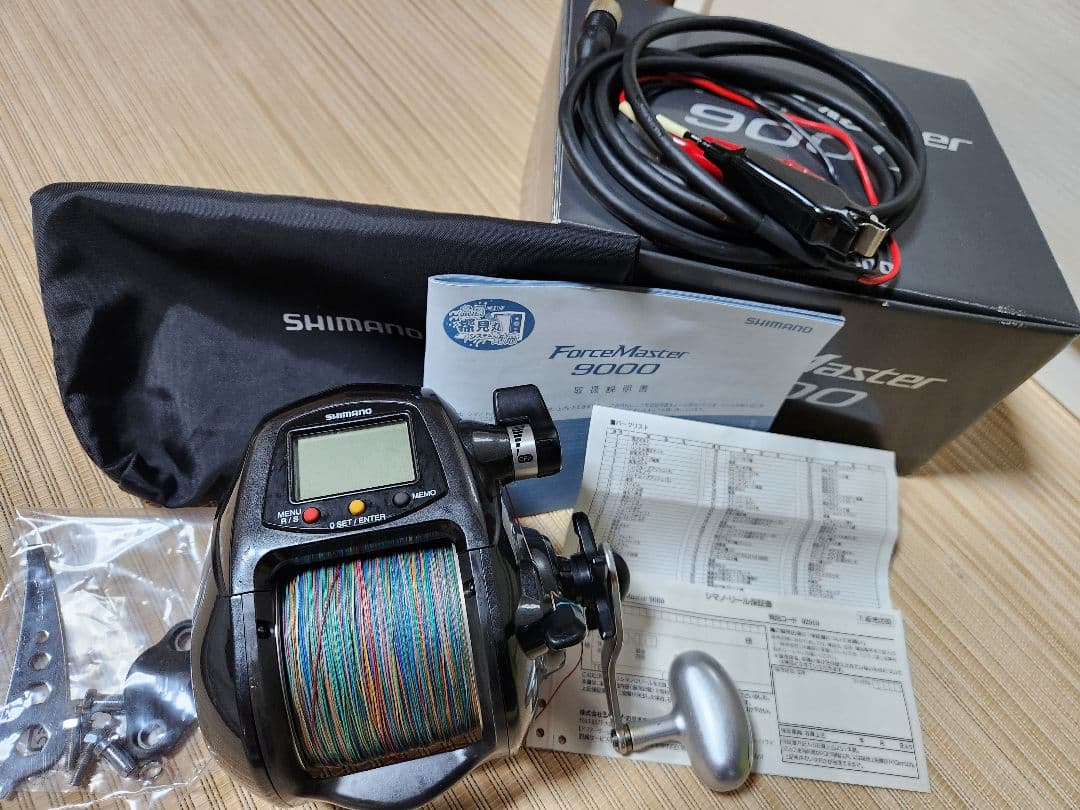 ​【美品】シマノ フォースマスター 9000 電動リール