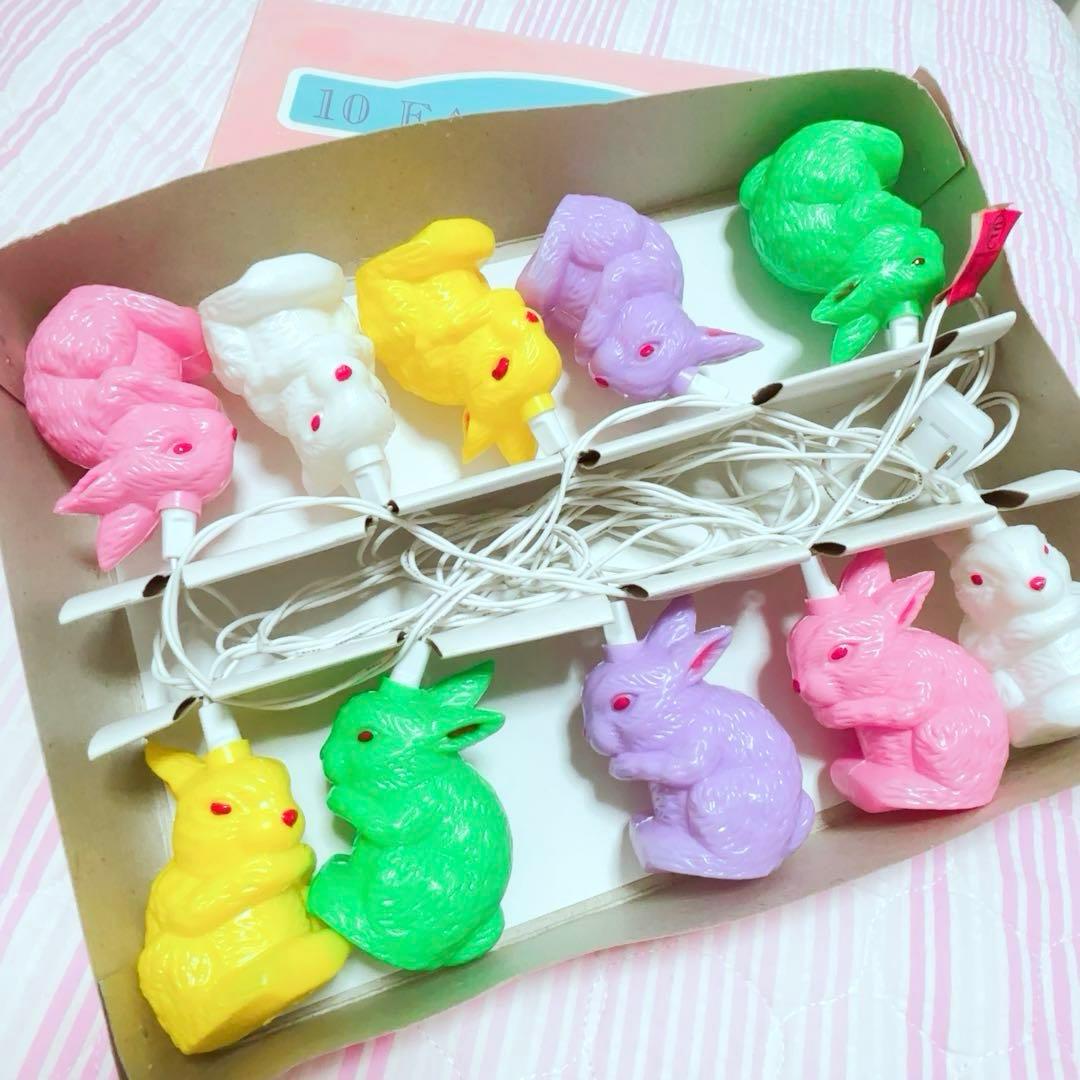 ヴィンテージ　イースターラビット　ライト　デッドストック