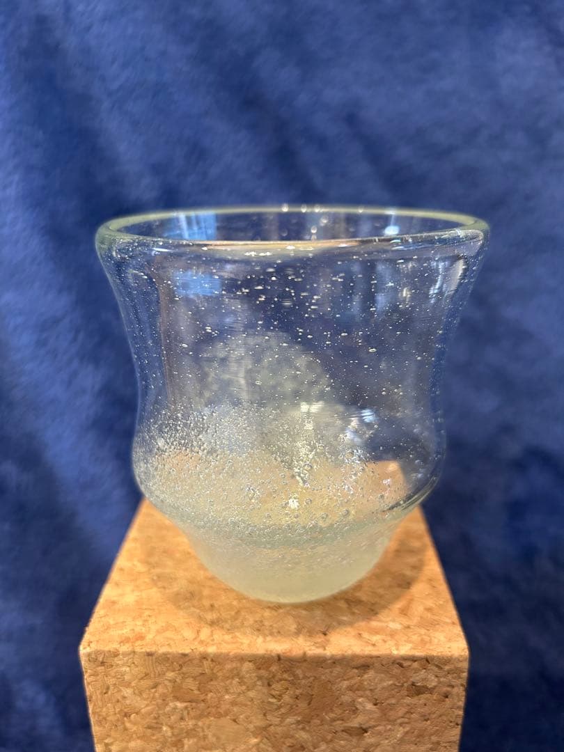 稲嶺盛吉製作　琉球ガラス　泡ガラス　クリアA