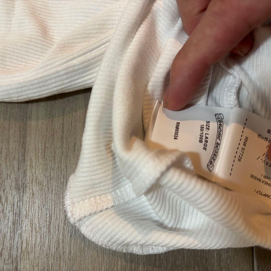 クロムハーツ ホワイト タンクトップ Lサイズ