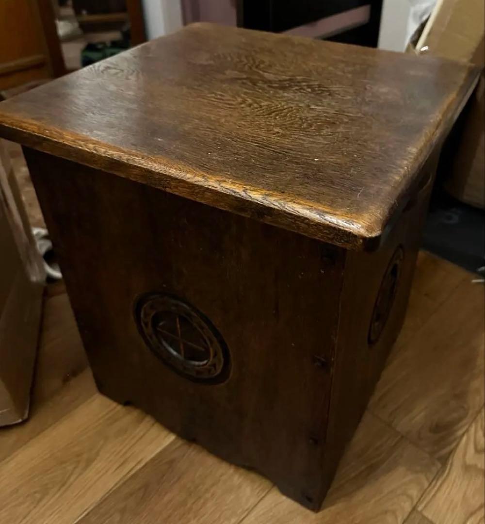 木製無垢材 ◾️蓋付き 木箱 ウッドボックス 収納ボックス スツール テーブル