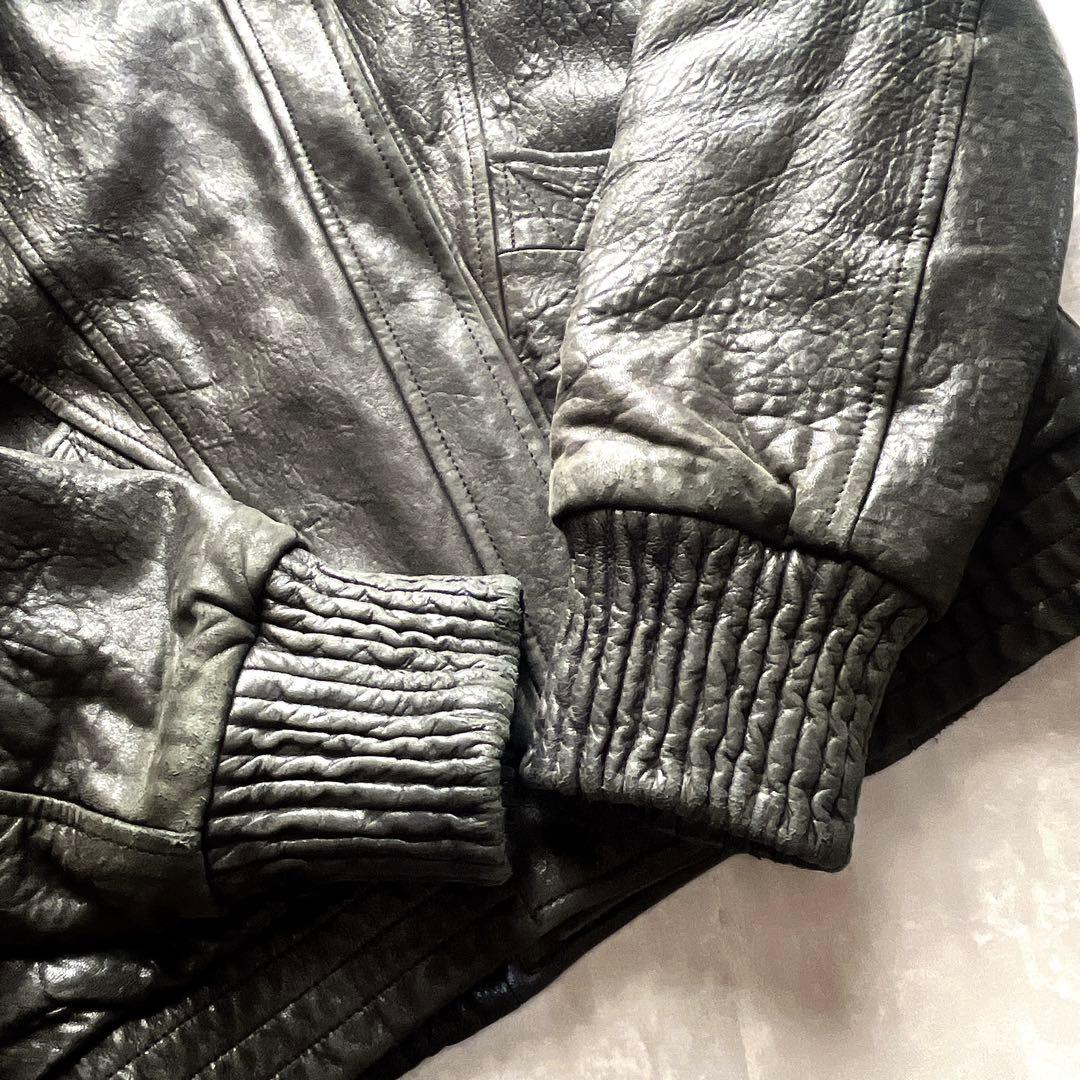 00s alexander wang 3wayレザージャケット 短丈　g-1