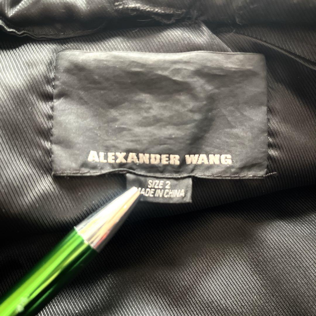 00s alexander wang 3wayレザージャケット 短丈　g-1