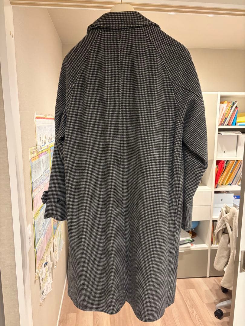 ユナイテッドアローズ　チェック柄 バルカーンコート　XLサイズ