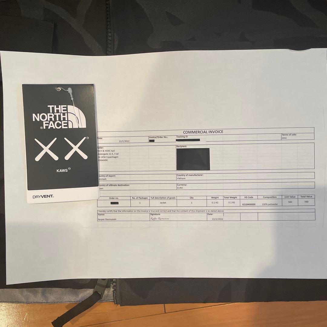 ジャケット・アウター The North Face KAWS Freeride Jacket XS