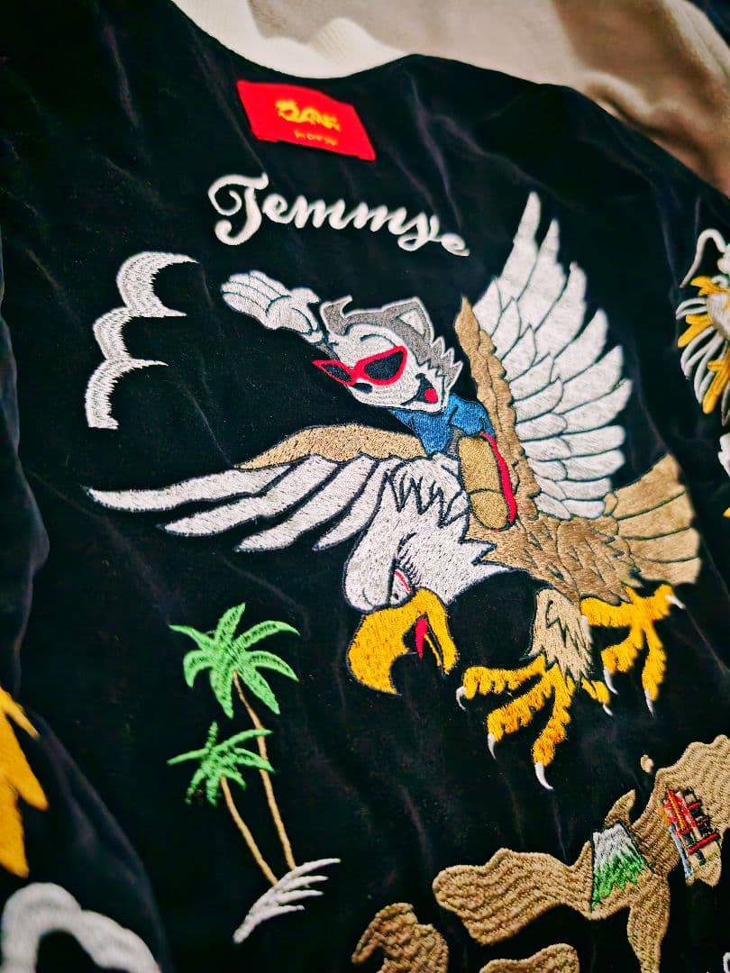 CREAM SODA 日本限定 スカジャン ２面用 別珍 サテン unisex