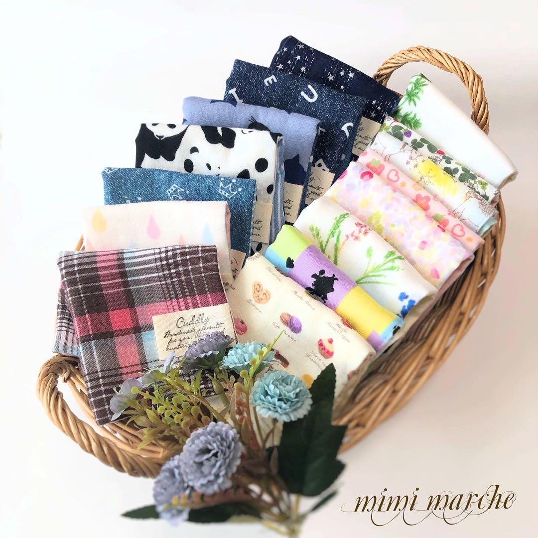 ふわふわ6重ガーゼのハンカチ