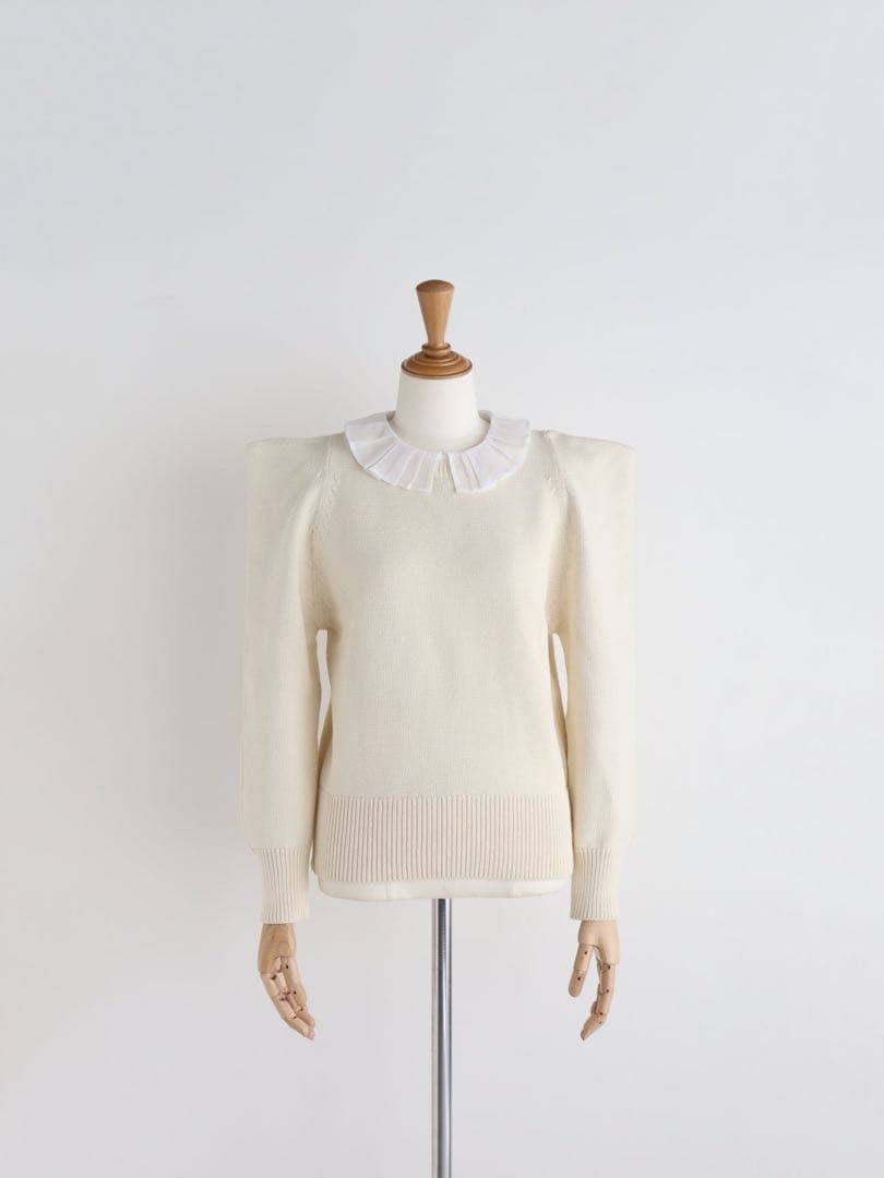 GIRLISH St.cecilia TSUNO ニット ホワイト ガーリッシュ