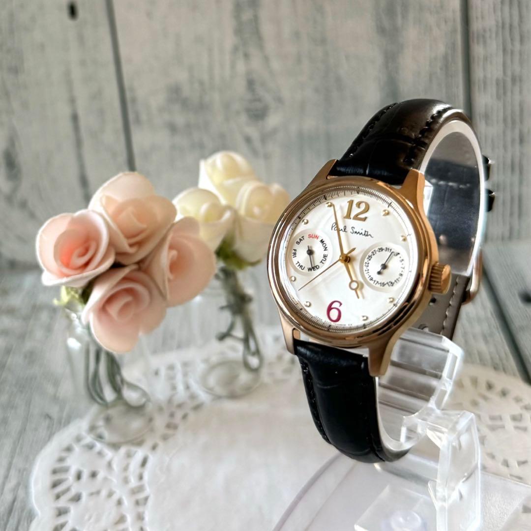 【美品】Paul Smith ポールスミス 腕時計 シティ デイデイト