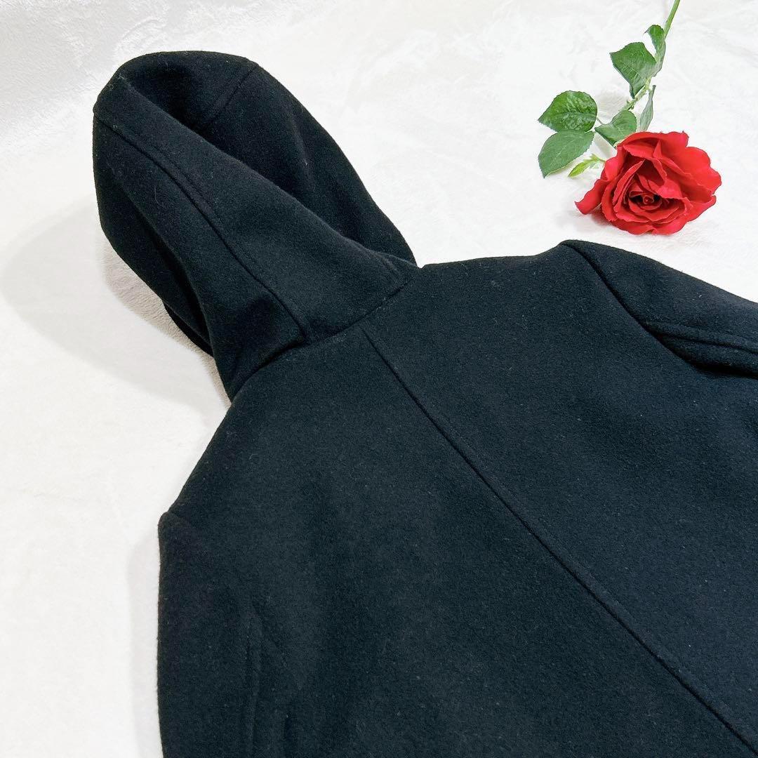 ほぼ未使用✨　ブルーレーベル　クレストブリッジ　ロング　コート　ボア　ファー