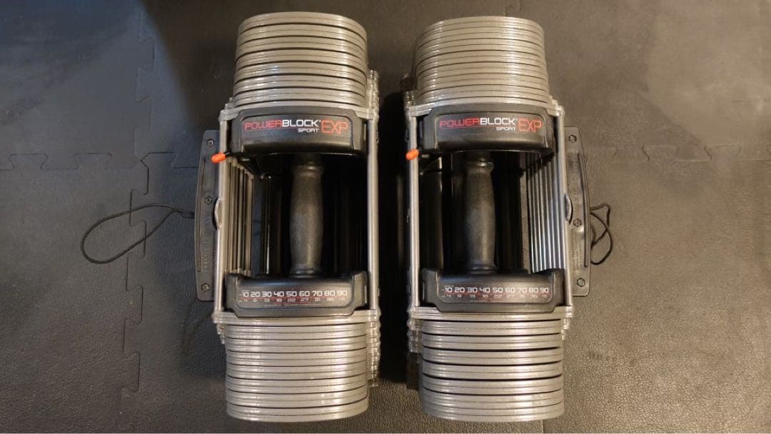 可変式ダンベル パワーブロック PowerBlock SP EXP 90LB ①