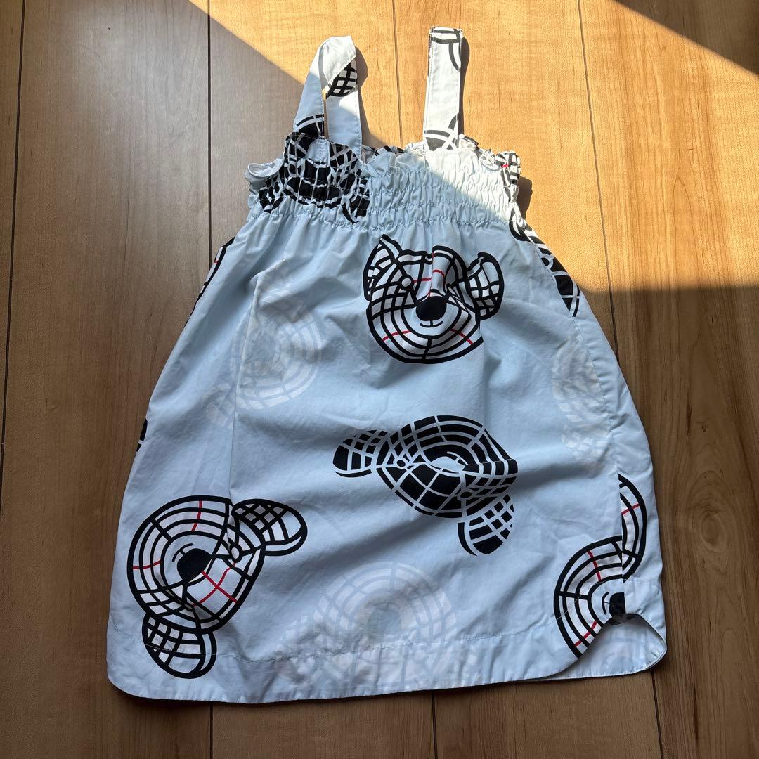 BURBERRY ノースリーブ　ワンピース 2Y