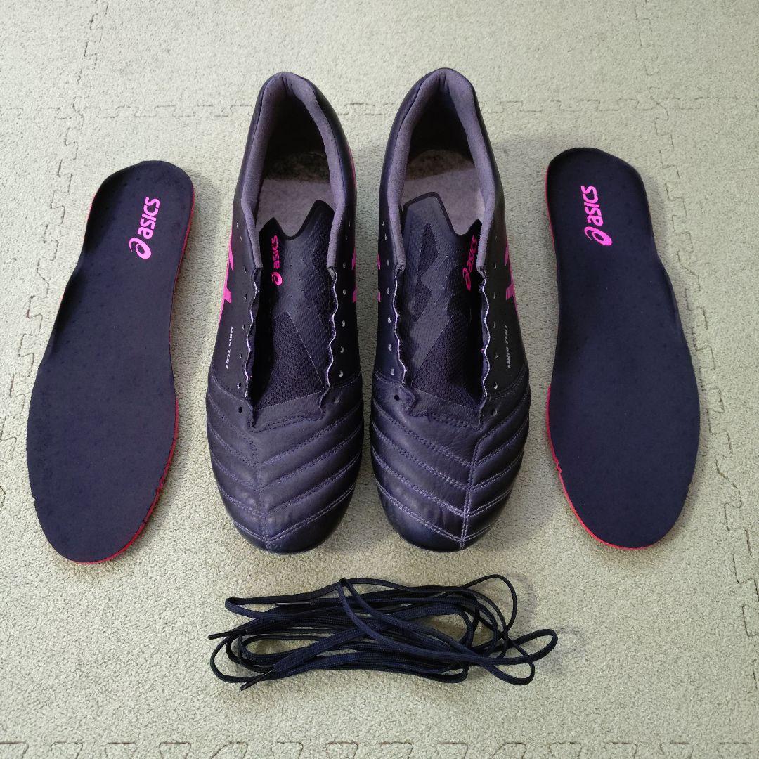 アシックスx-fly pro 28cm 希少カンガルー革