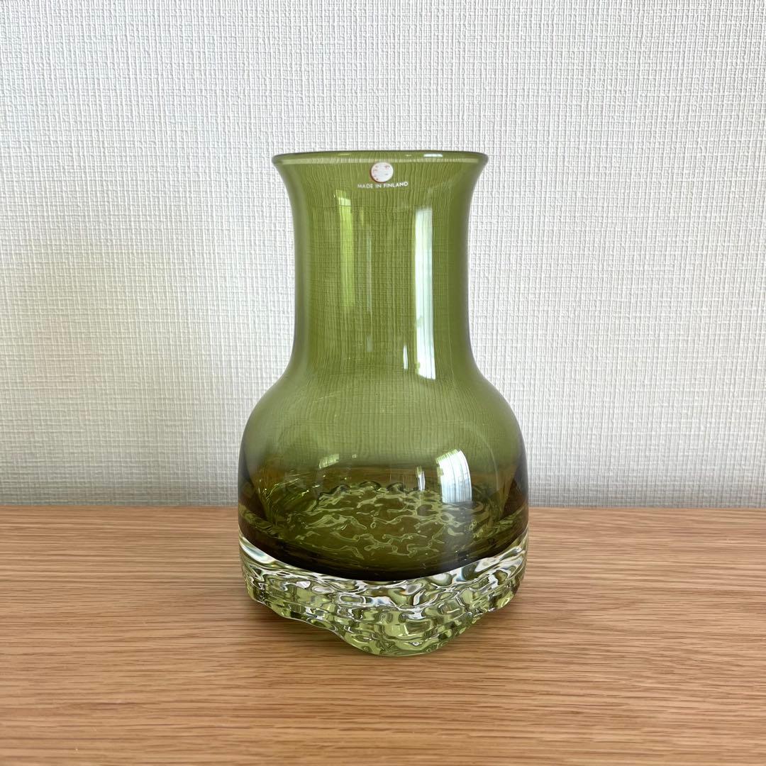 イッタラ　ヴィンテージ　ガラスベース