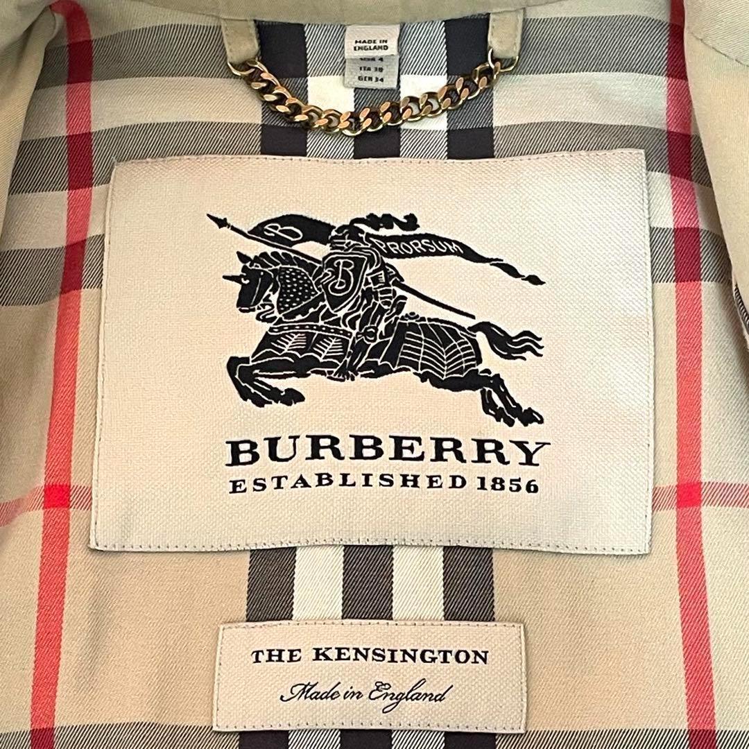 極美品✨英国製 BURBERRY ケンジントントレンチコート 38 撥水性