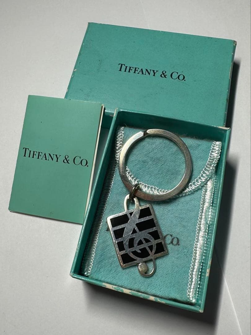 Tiffany & Co. 音楽モチーフ キーホルダー