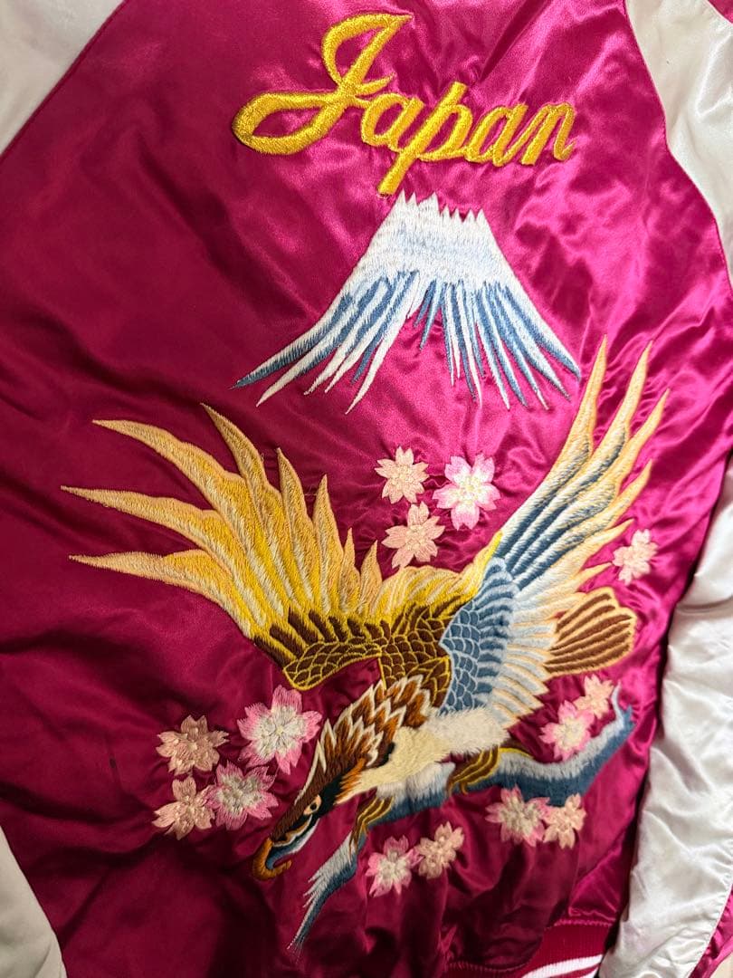 プリンス商会 vintage 鷲 日本限定 スカジャン サテン unisex