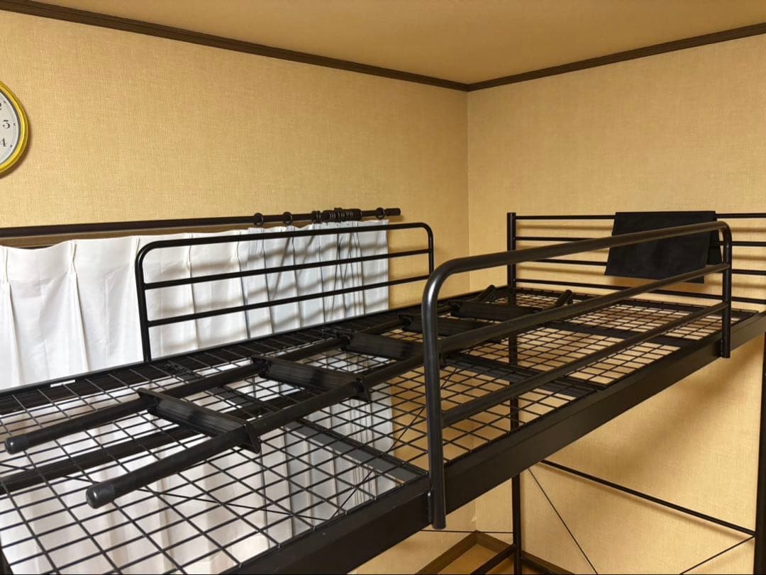 ブラックロフトベッド シングルサイズ