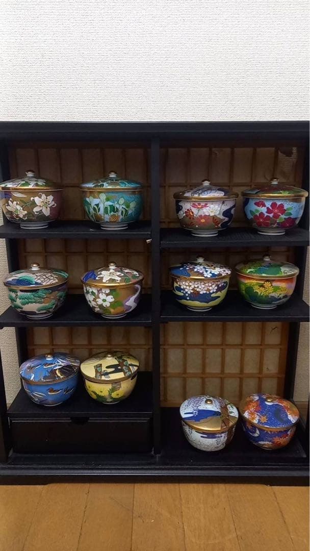 宮中　花の歳時記　12客セット