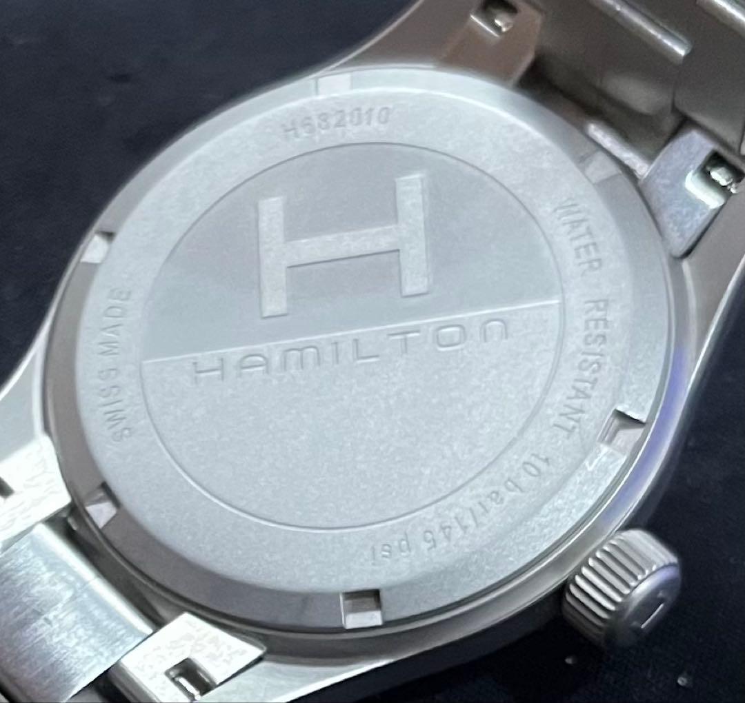 【廃盤レア・秀品】HAMILTON カーキフィールド H68201143