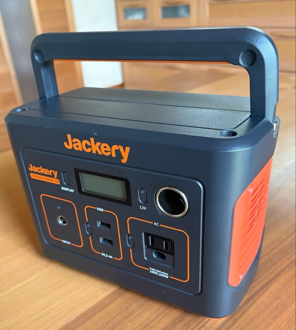 【⭐︎⭐︎お値下げ！】Jackery ポータブル電源 240Wh 200W 箱付き