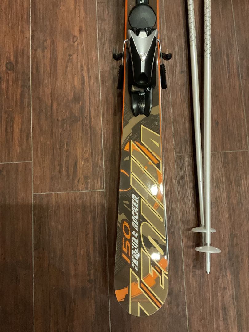 スキー板150 ストック110 スキー靴24.5 セット