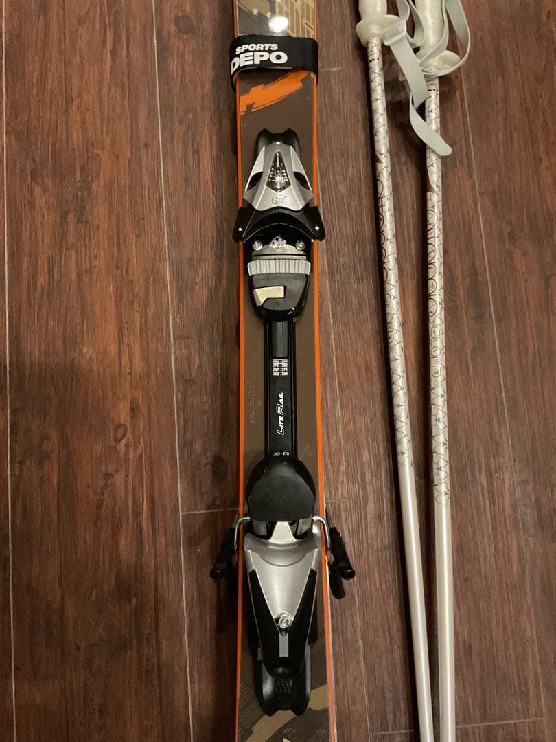 スキー板150 ストック110 スキー靴24.5 セット