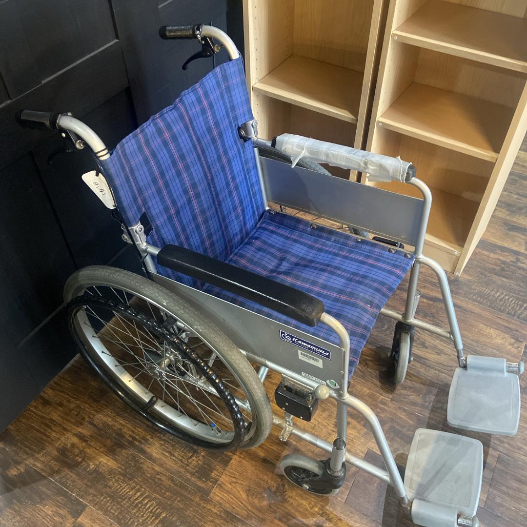 グレバンヒデ カワムラサイクル 車いす アルミ製 ハンドブレーキ
