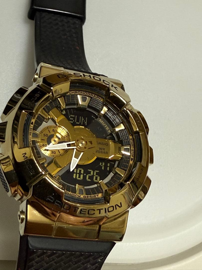 腕時計◆CASIO カシオ G-SHOCK GM-110G ゴールド