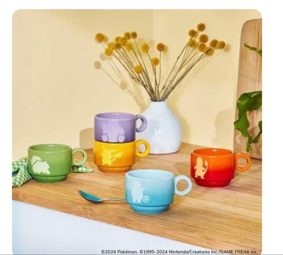 ポケモン ル・クルーゼ マグカップ ５個セット