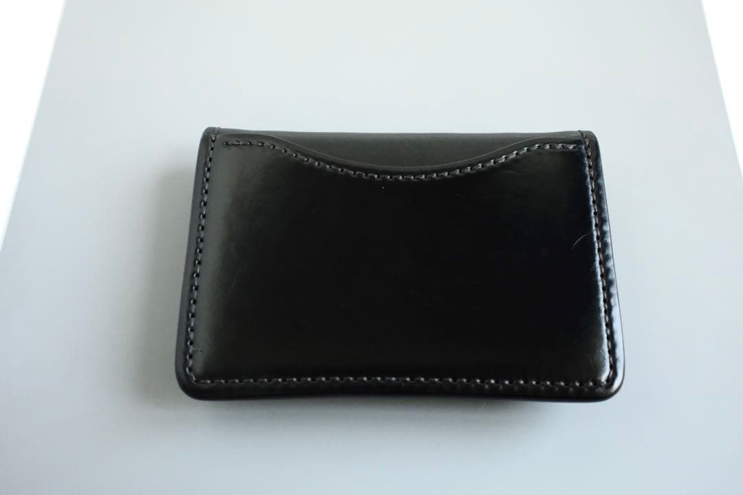 【さち】WILD SWANS タング シェルコードバン 黒