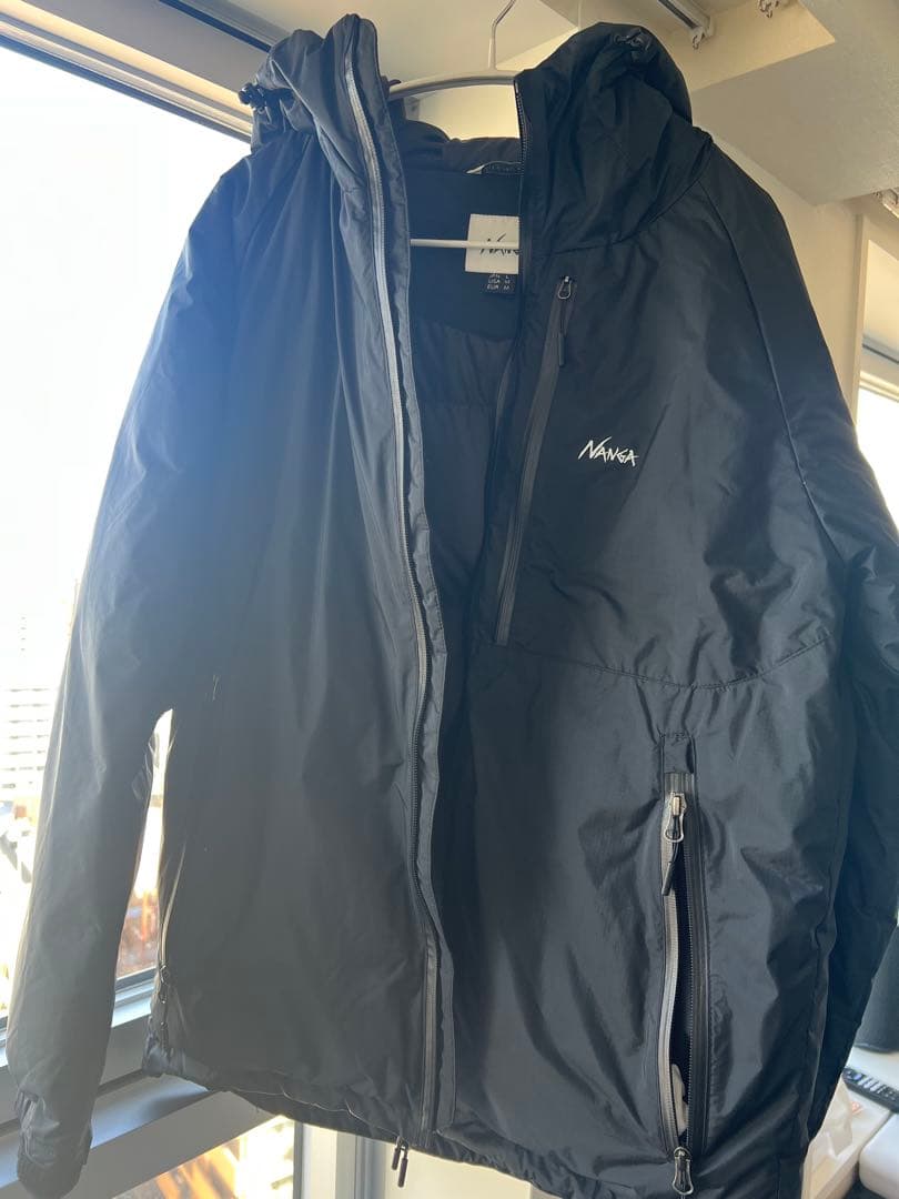 【美品】NANGA フード付きジャケット Lサイズ