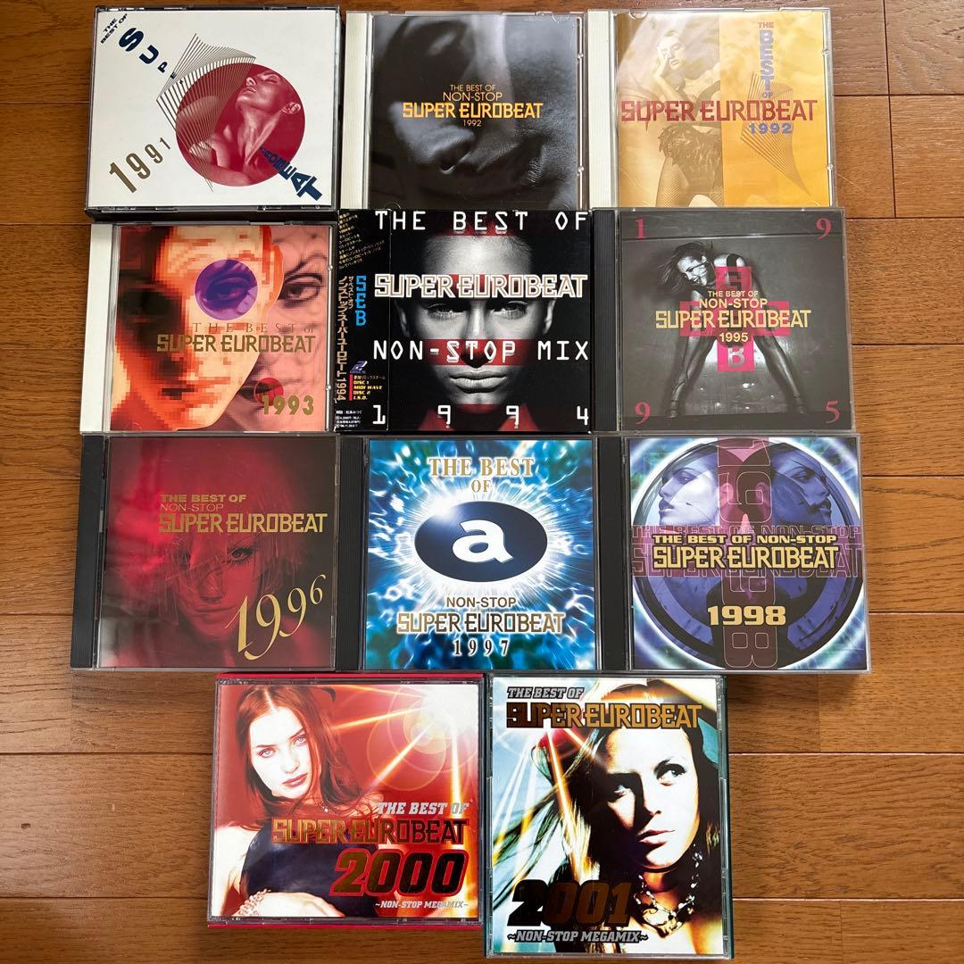 スーパーユーロビートTHE BEST OF SUPER EUROBEAT 11枚