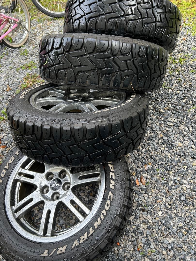 225/60R18 タイヤホイールセット　レイズ　オープンカントリー