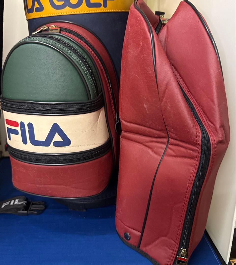 新品未使用　FILA ゴルフキャディバッグ