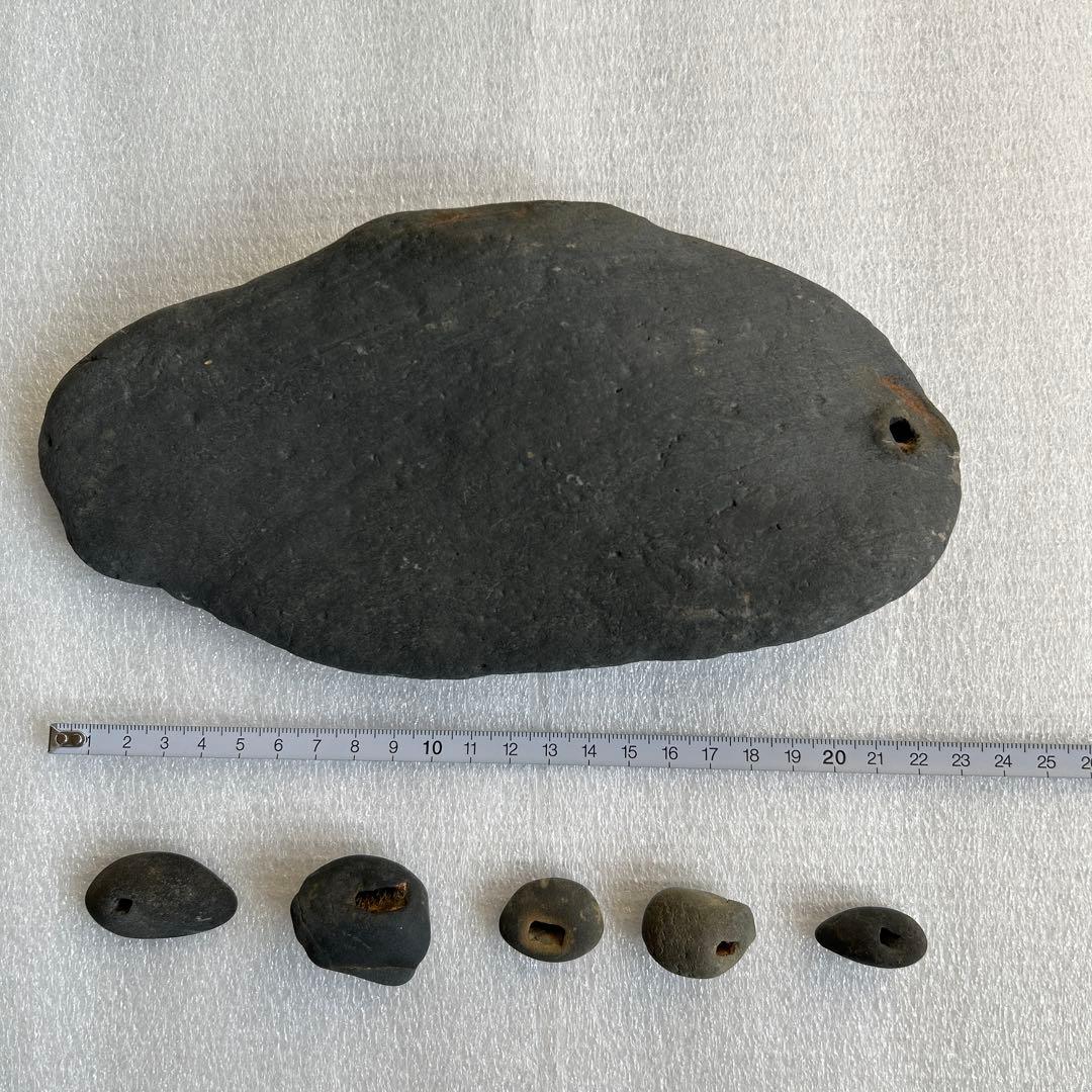 方孔石　奇石　珍石　岩石標本