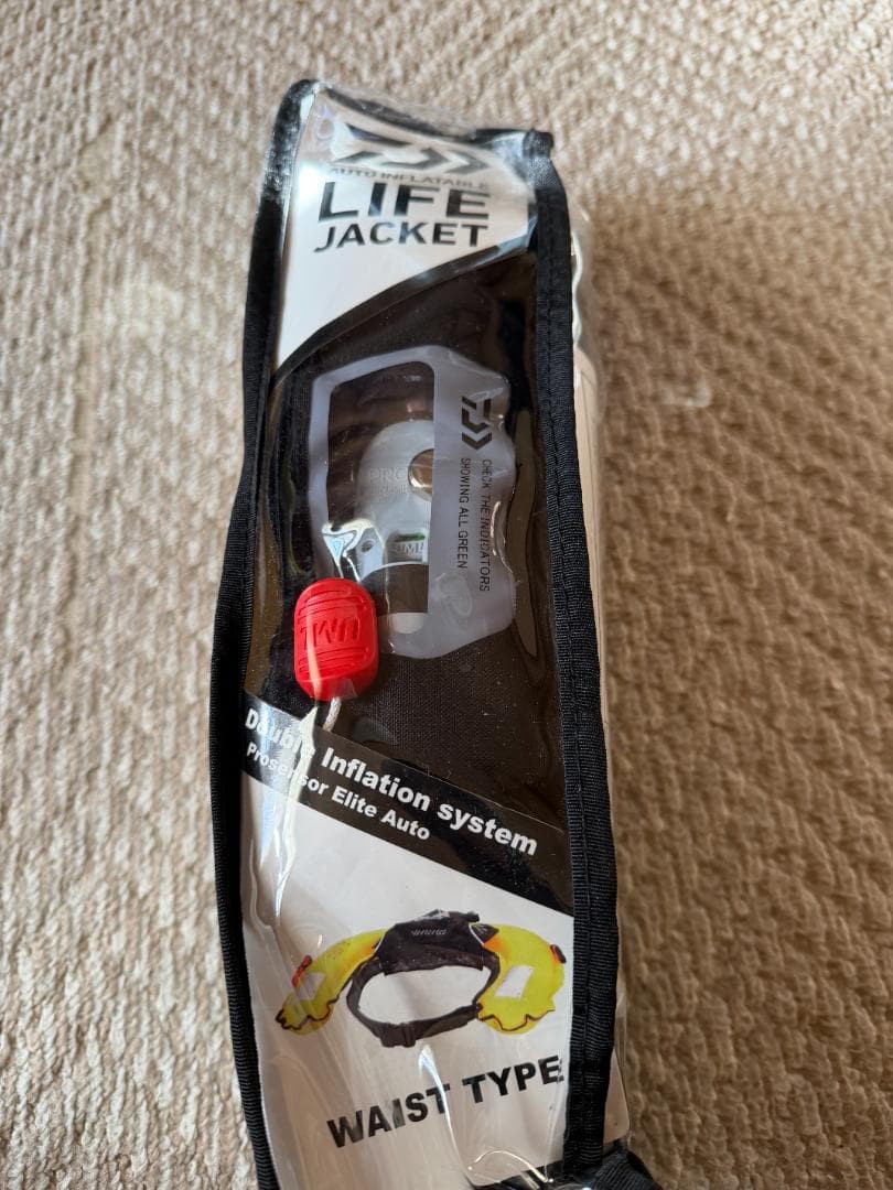DF-2222 自動膨張ウエストライフジャケット