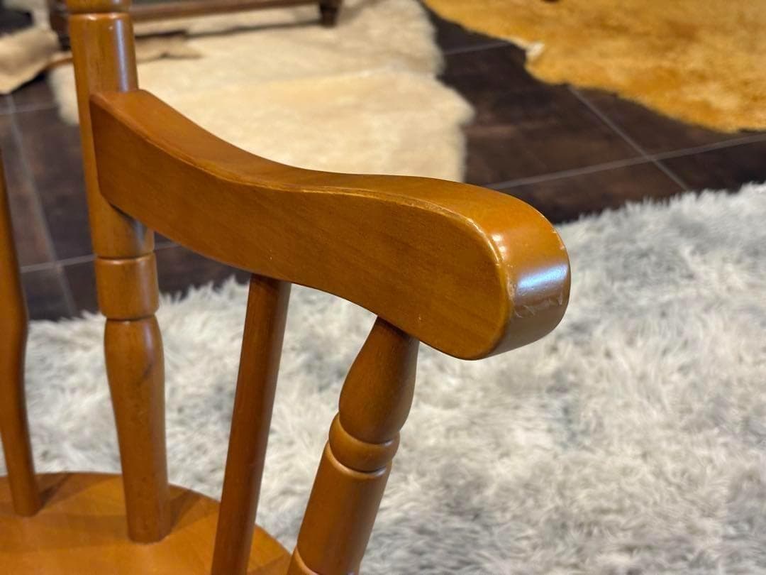 ロッキングチェア　ナチュラル　ヴィンテージ　ビンテージ　レトロ　ゆり椅子