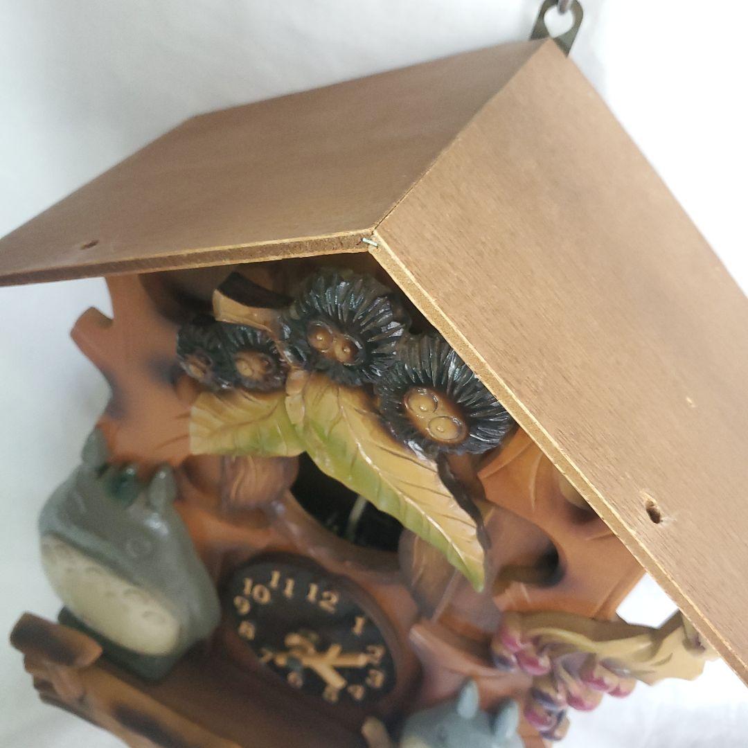 希少 当時物 となりのトトロ 掛け時計 からくり時計 アニメーション宮崎駿