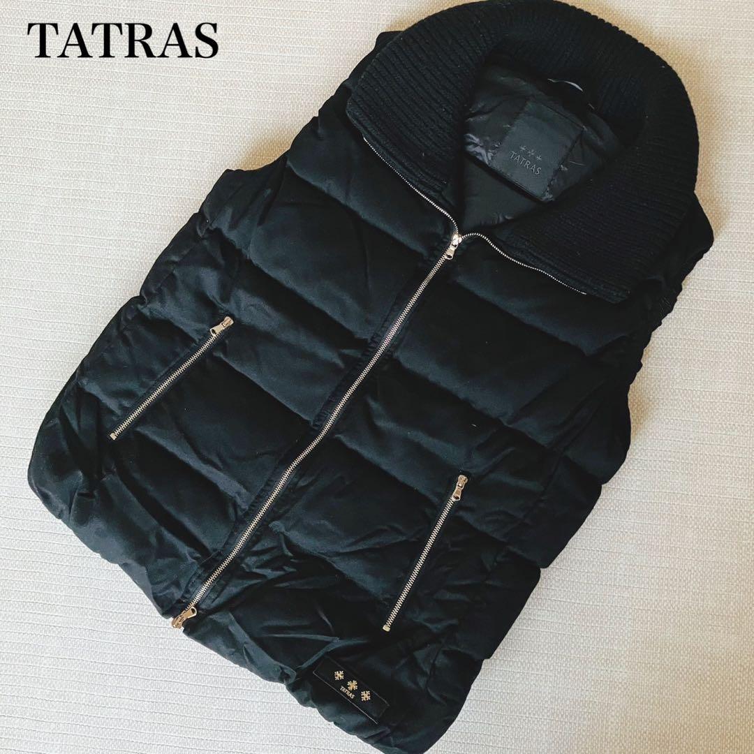 【美品】タトラス ダウンベスト ルセラ ブラック L 03 LTA19A4572