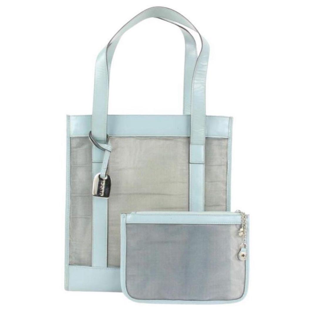 【シーサー】GUCCI グッチ メッシュトートバッグ