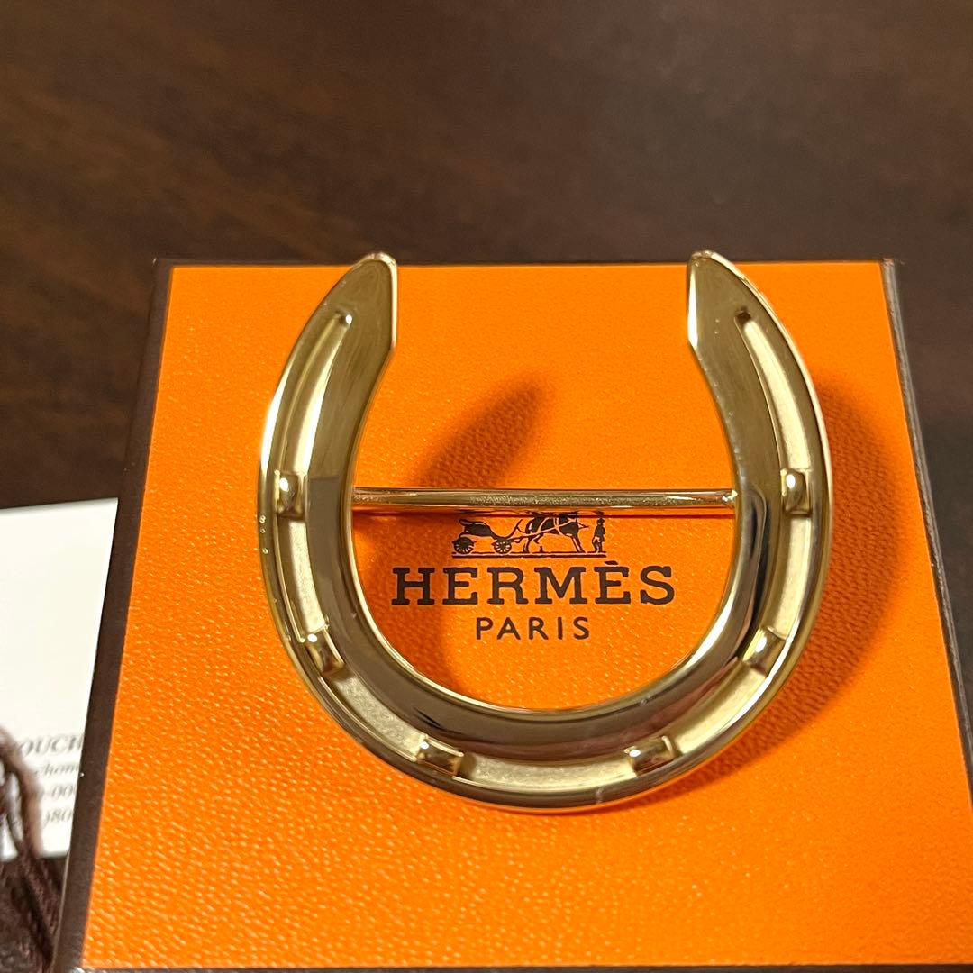 HERMES スカーフリング フェール ア シュヴァル　ホースシュー　馬蹄