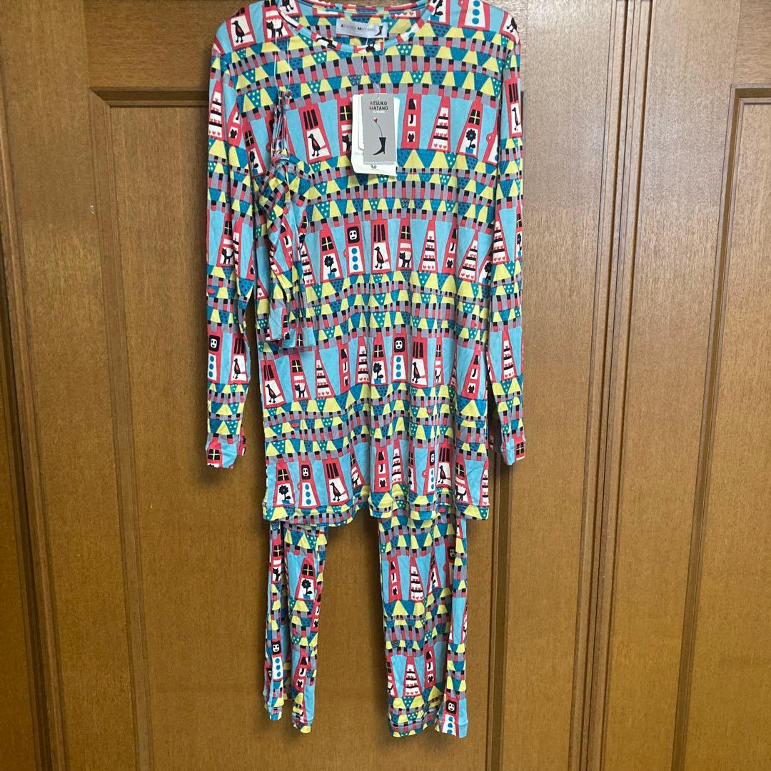 マタノアツコ シルクニットパジャマ